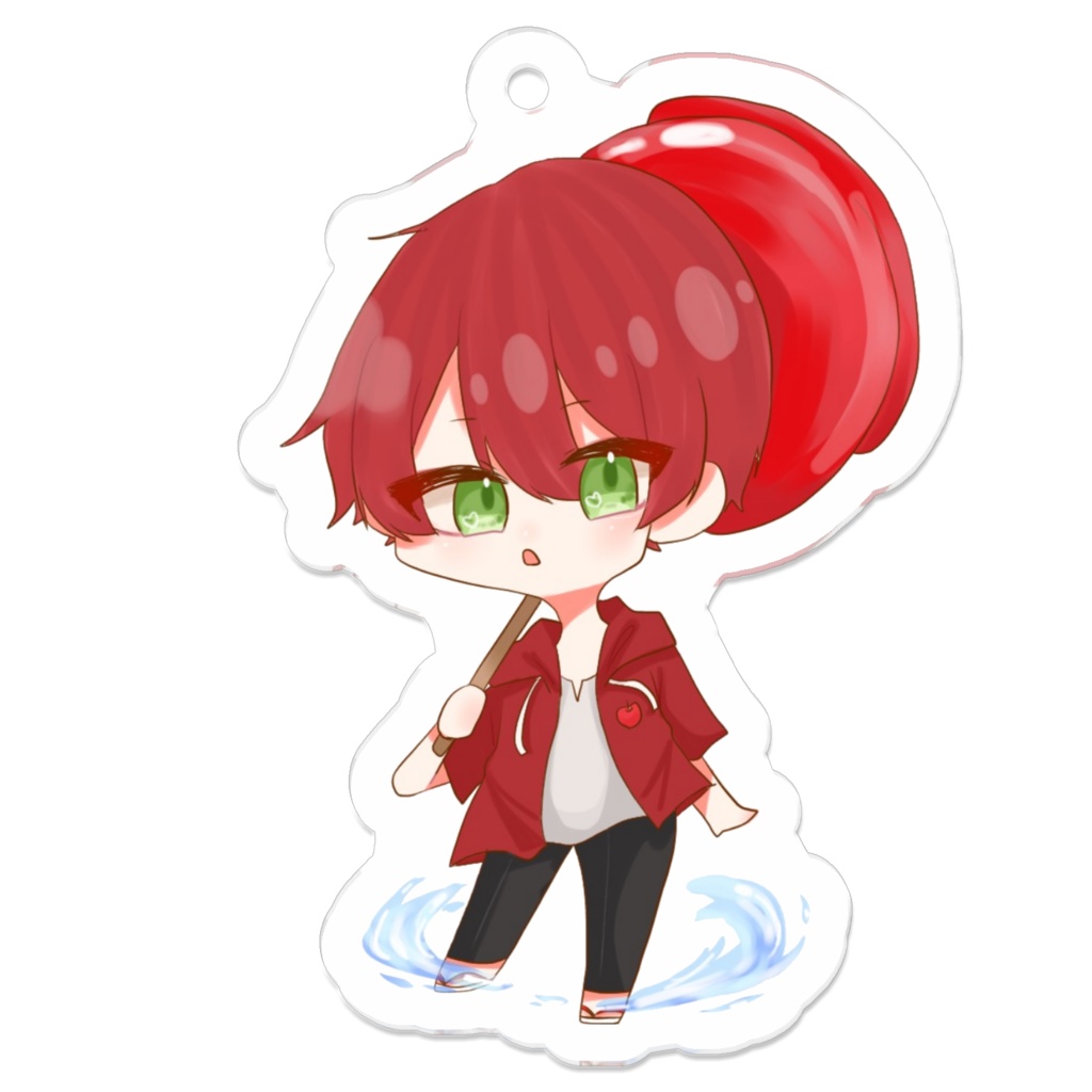 りんごアメアクキー（全身）コーティング有