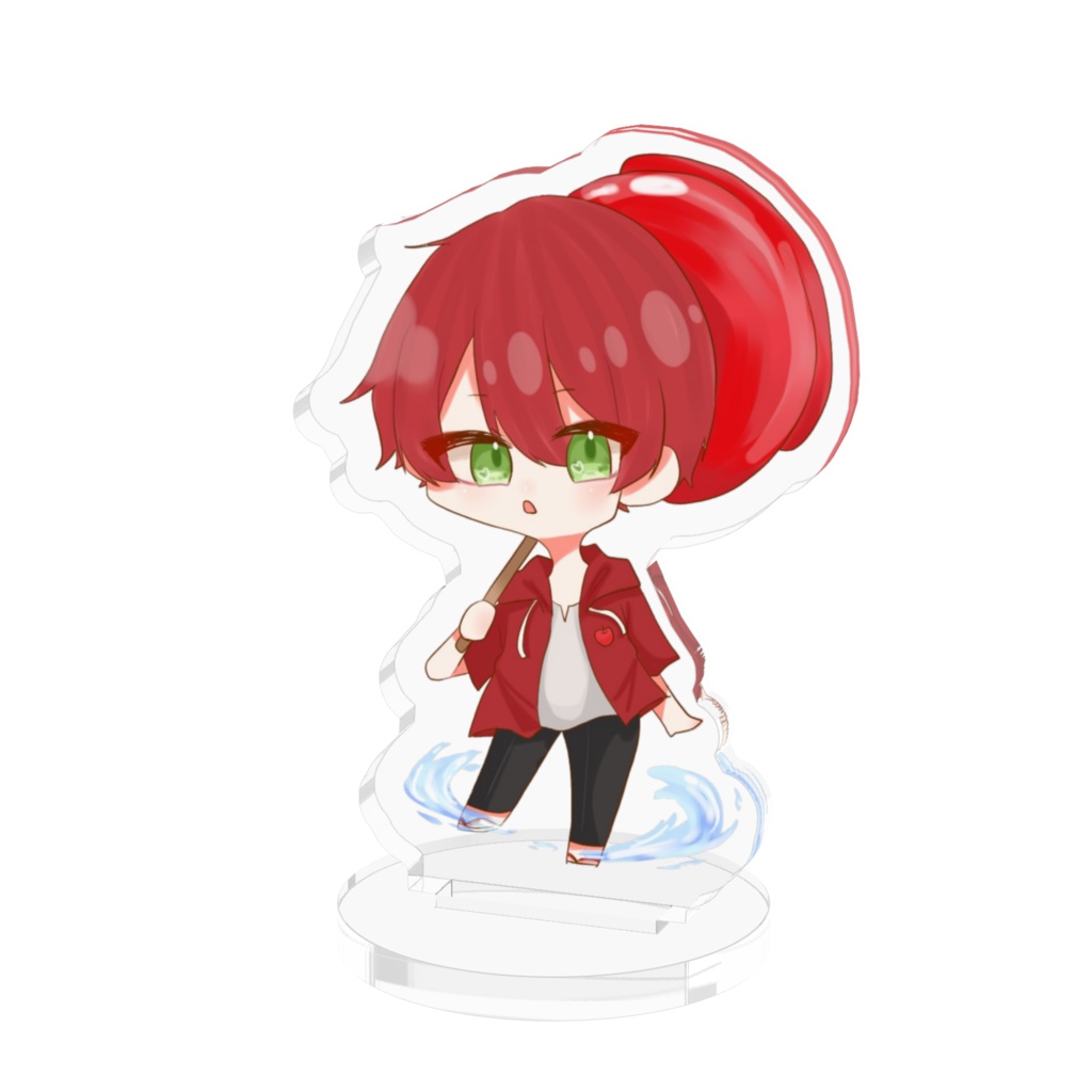 りんごアメのアクリルスタンド