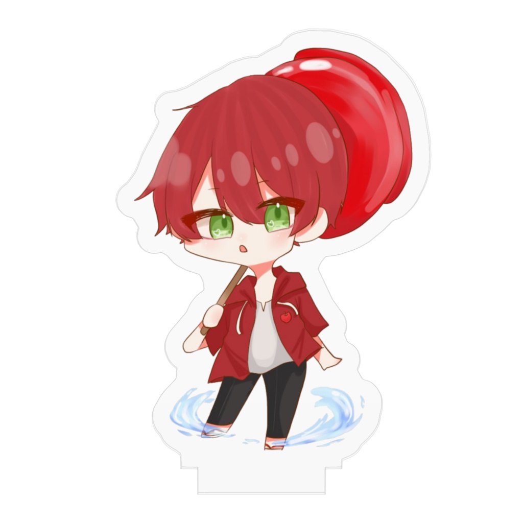 りんごアメのアクリルスタンド