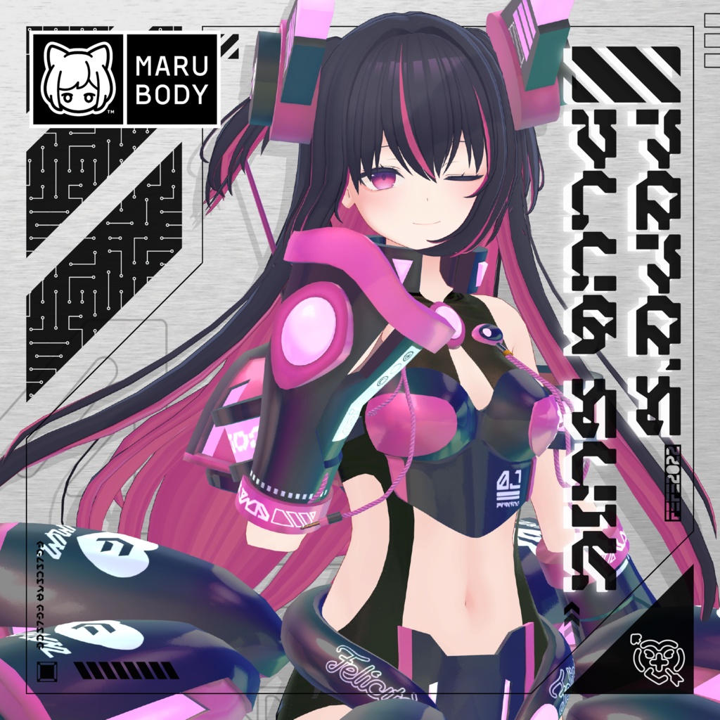 #MARUBODY 対応フルコーデ🤍Fefe's plug suit