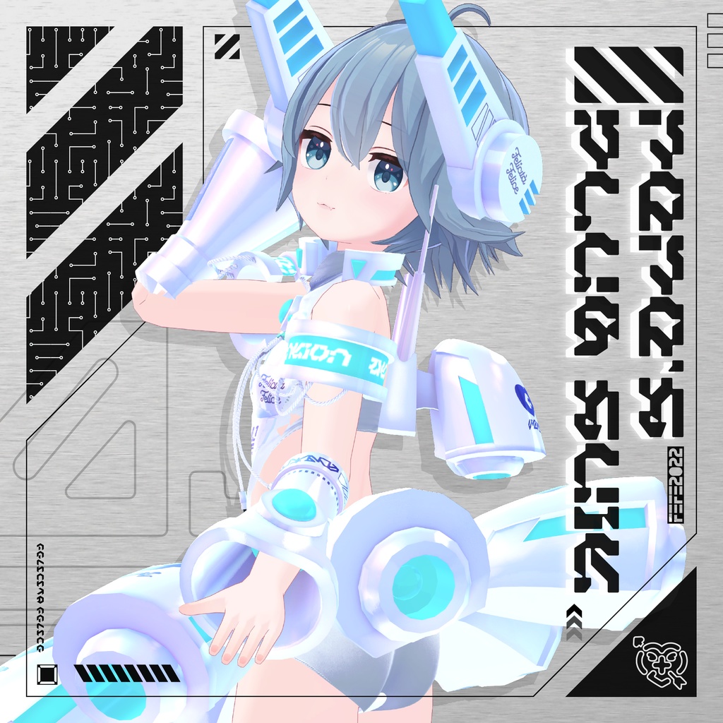 ラスク対応フルコーデ🤍Fefe's plug suit - こまどアバター