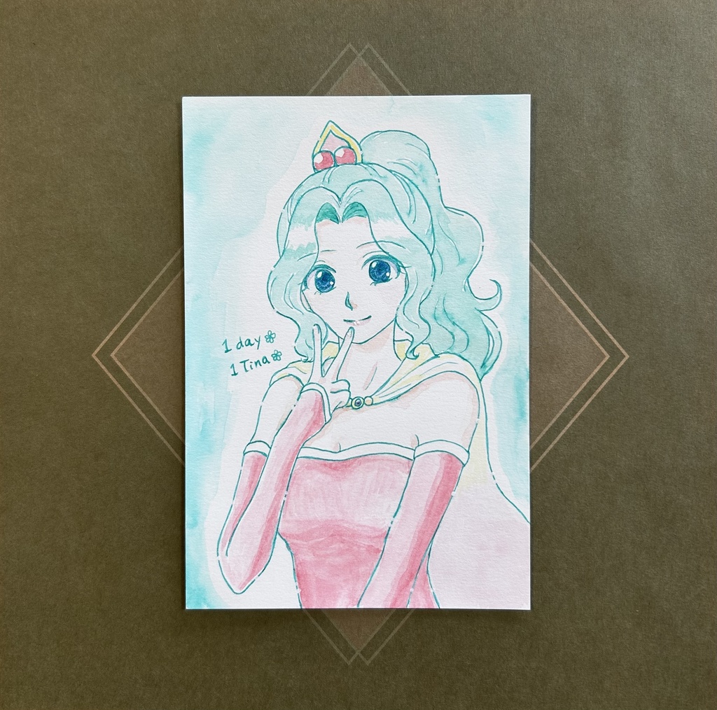 FF6 ティナ JK風ポーズ