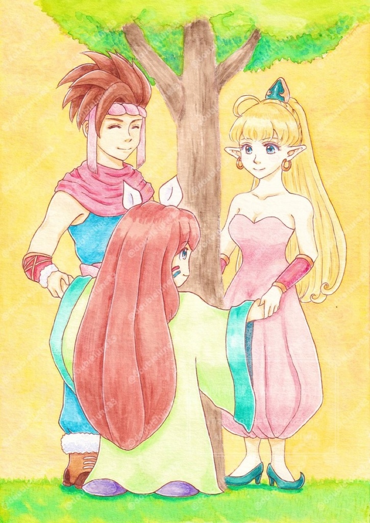 聖剣伝説2 B5イラスト