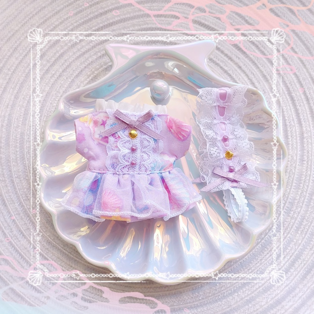 Fancy Summer Ripple Onepiece SET🧜♀️✨