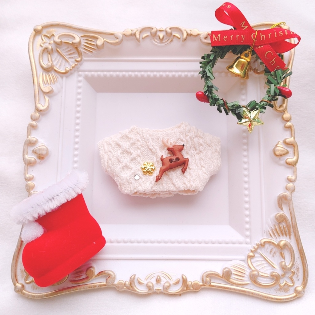 トナカイさんニット🦌❄️