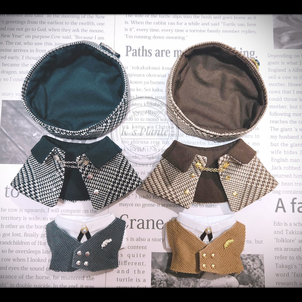 10cm / ブリティッシュ トラッド セット