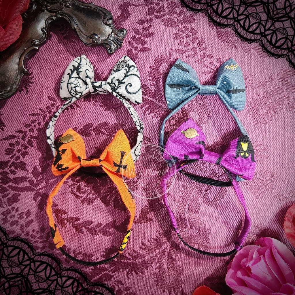 10cm&ぴょこ / Halloween Gothic Ribbon🎀