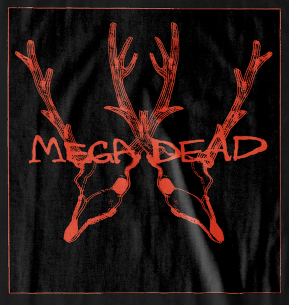 鹿x鹿Tシャツ【オレンジ】