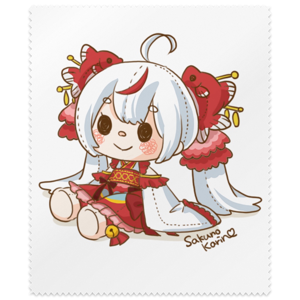ぬいぐるみめがね拭き
