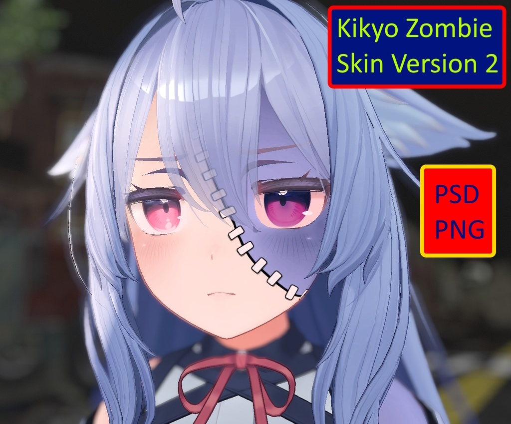 【桔梗用】Kikyo Zombie Skin + Version 2
