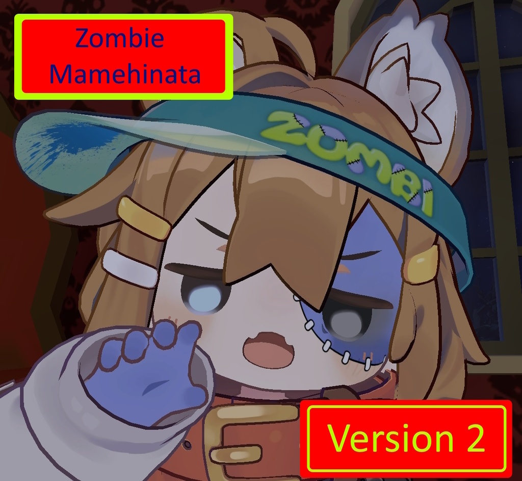[まめひなた] Zombie Skin for Mamehinata + Ver 2