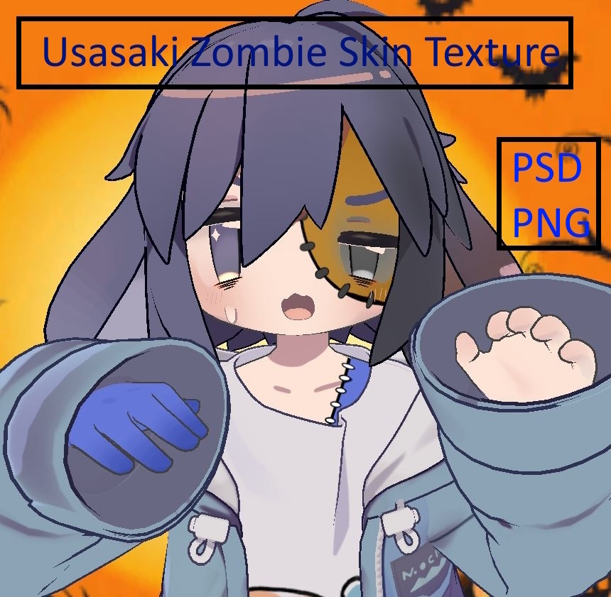 [うささき] Zombie Skin for Usasaki