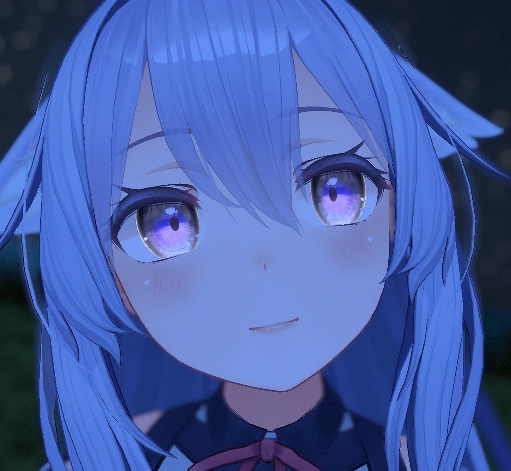 【桔梗用】Face Makeup & Snowflakes Eyes (For Christmas!)