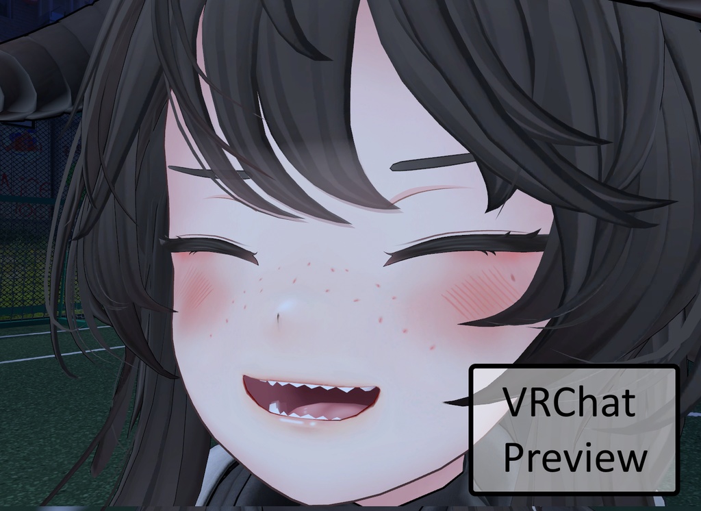 【リーサルフリート】Freckles & Makeup Texture for Lethal Freet