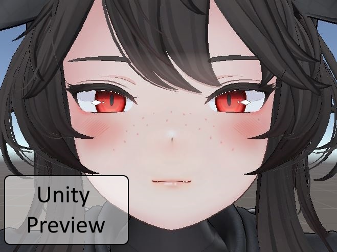 【リーサルフリート】Freckles & Makeup Texture for Lethal Freet