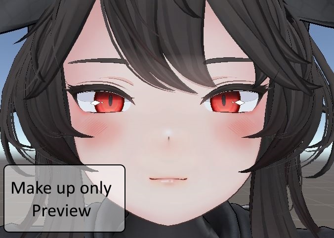 【リーサルフリート】Freckles & Makeup Texture for Lethal Freet