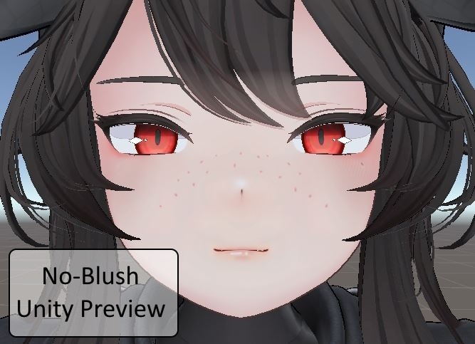 【リーサルフリート】Freckles & Makeup Texture for Lethal Freet