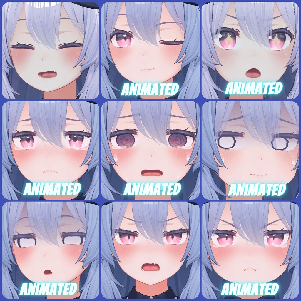 【桔梗用】Face Expression for Kikyo