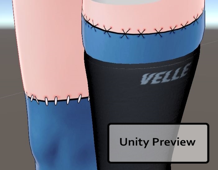 Zombie Skin for 「ヴェール・Velle」