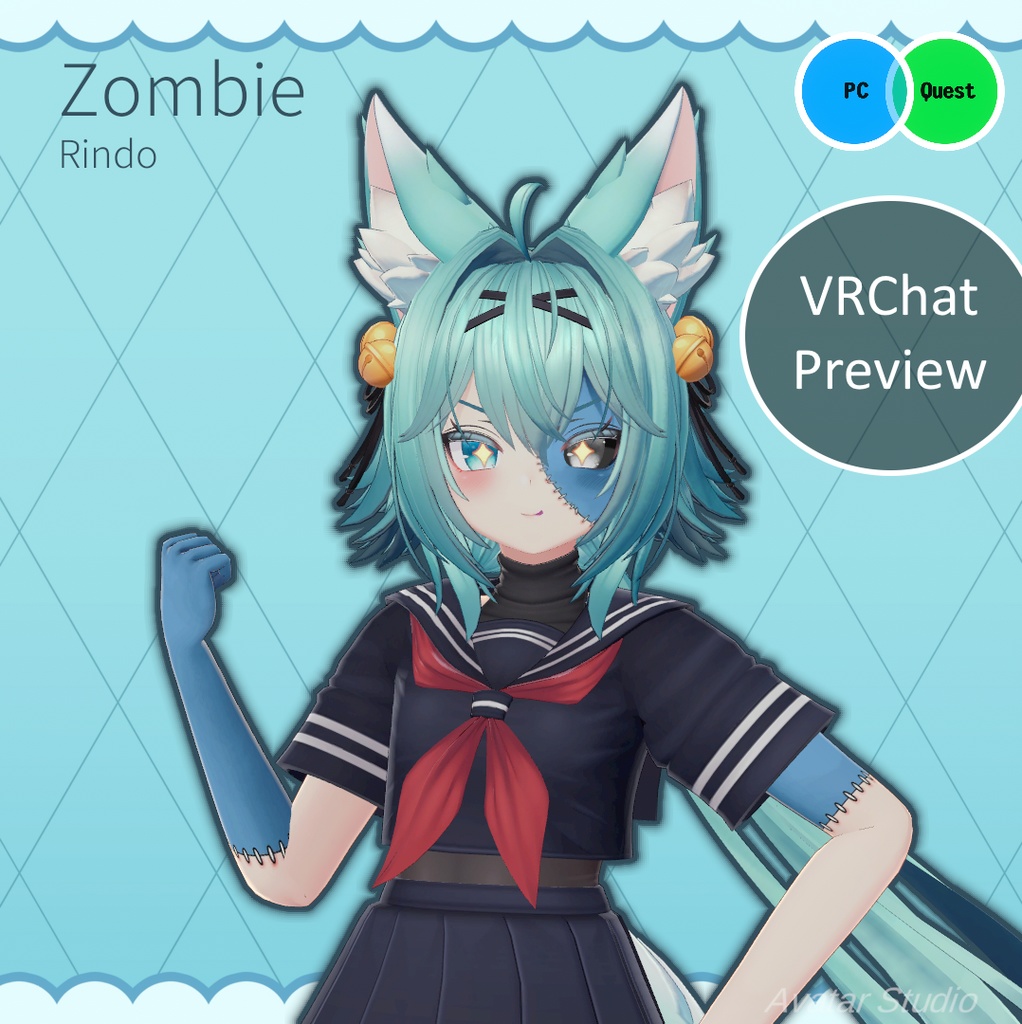 Zombie Skin for 「竜胆」-Rindo-