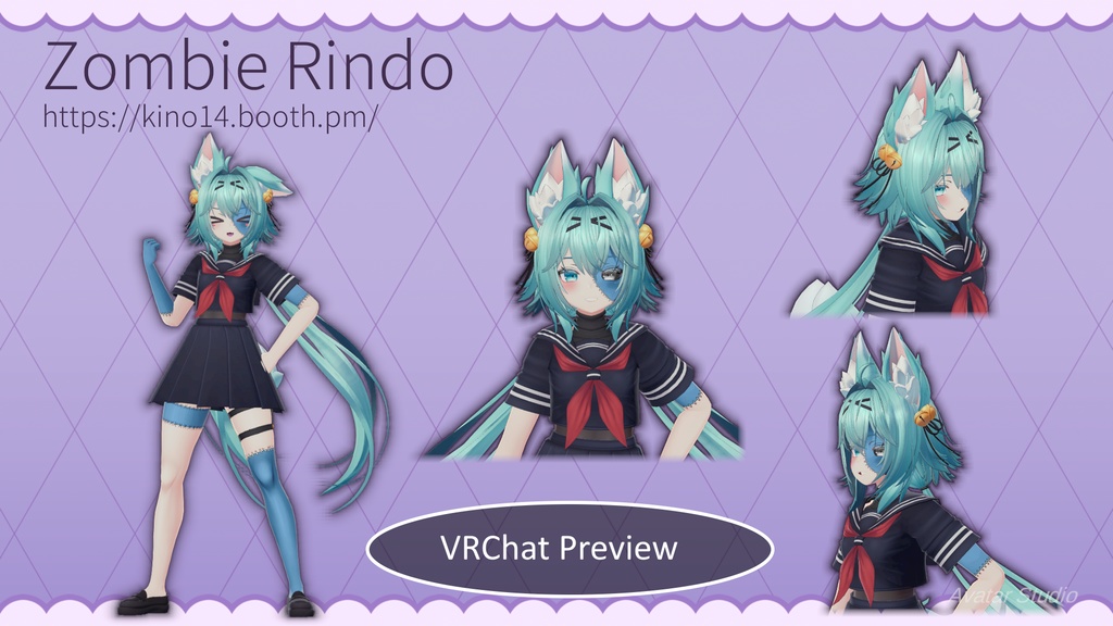 Zombie Skin for 「竜胆」-Rindo-