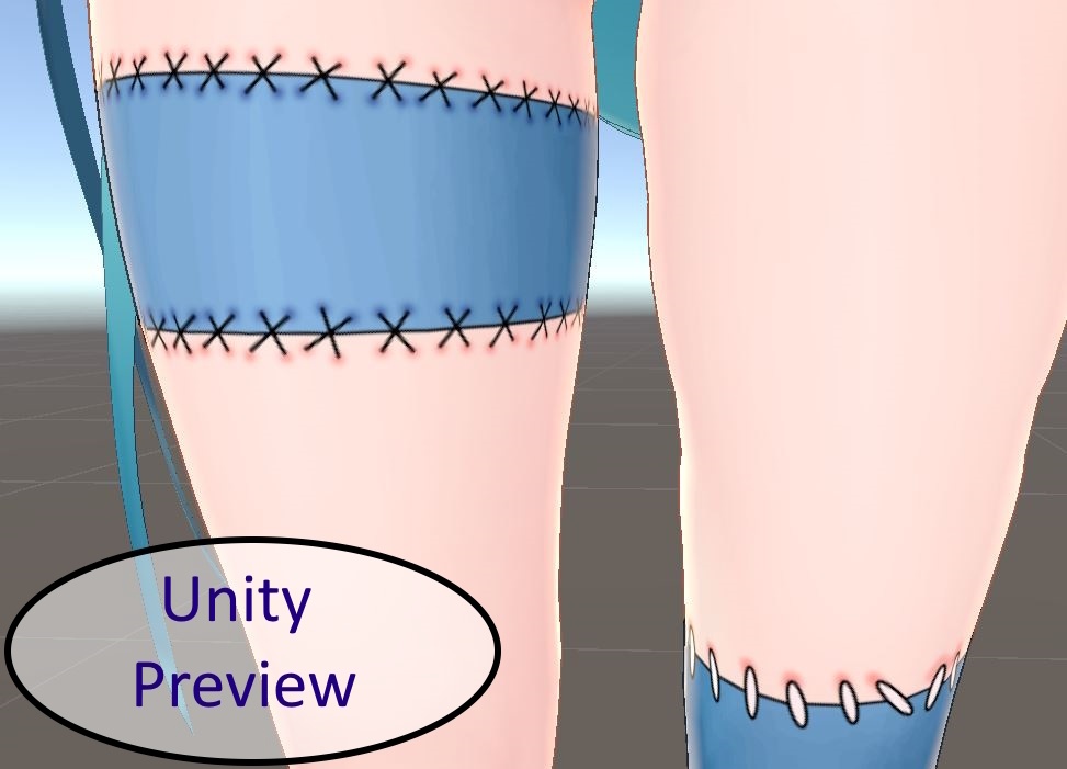 Zombie Skin for 「竜胆」-Rindo-