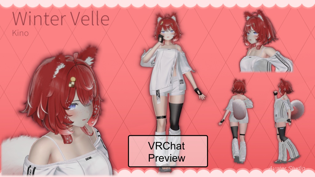 Winter Hair and Makeup for 「ヴェール・Velle」