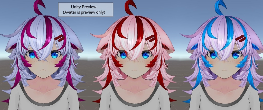 けもけもかもかも Hair Texture !