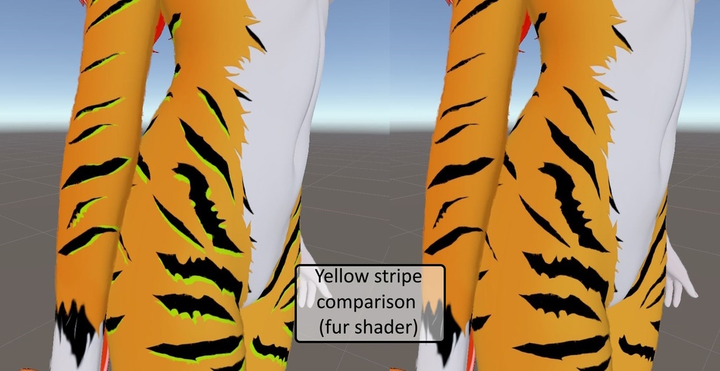 「しなの」Tiger Fur Skin for Shinano