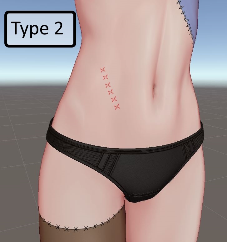 「ウルキ・Uruki」Zombie Skin for Uruki