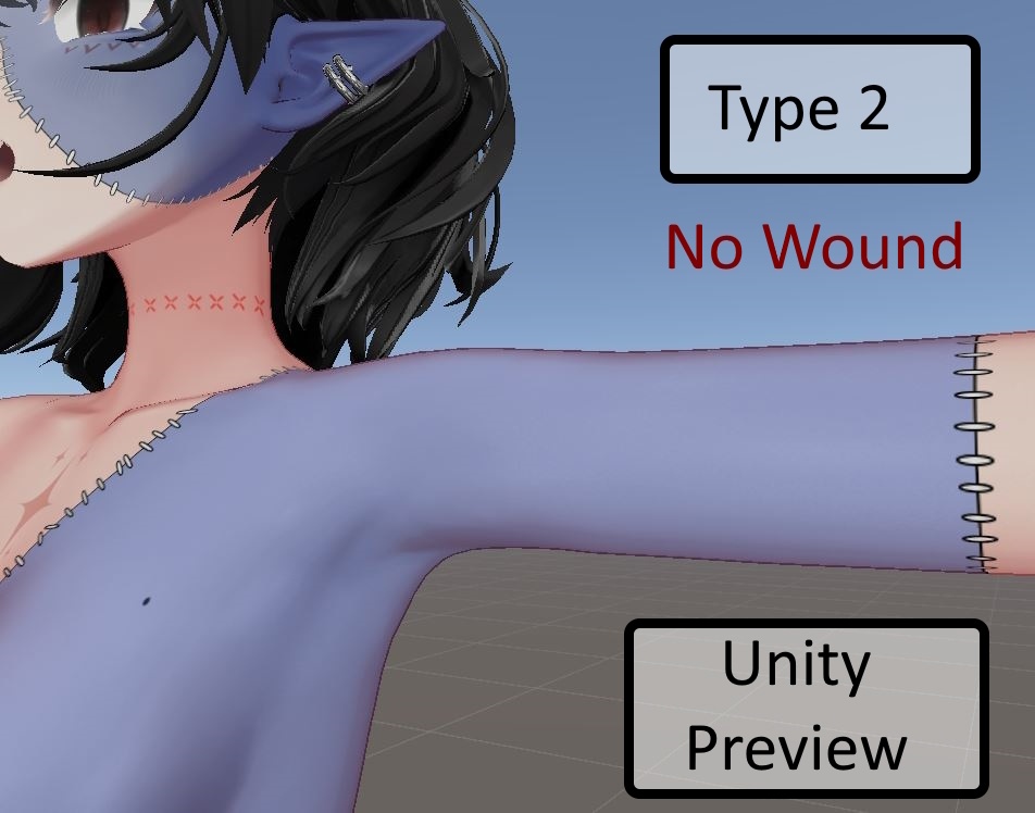 「ウルキ・Uruki」Zombie Skin for Uruki