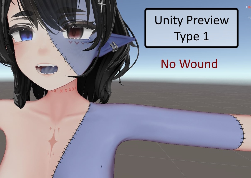 「ウルキ・Uruki」Zombie Skin for Uruki