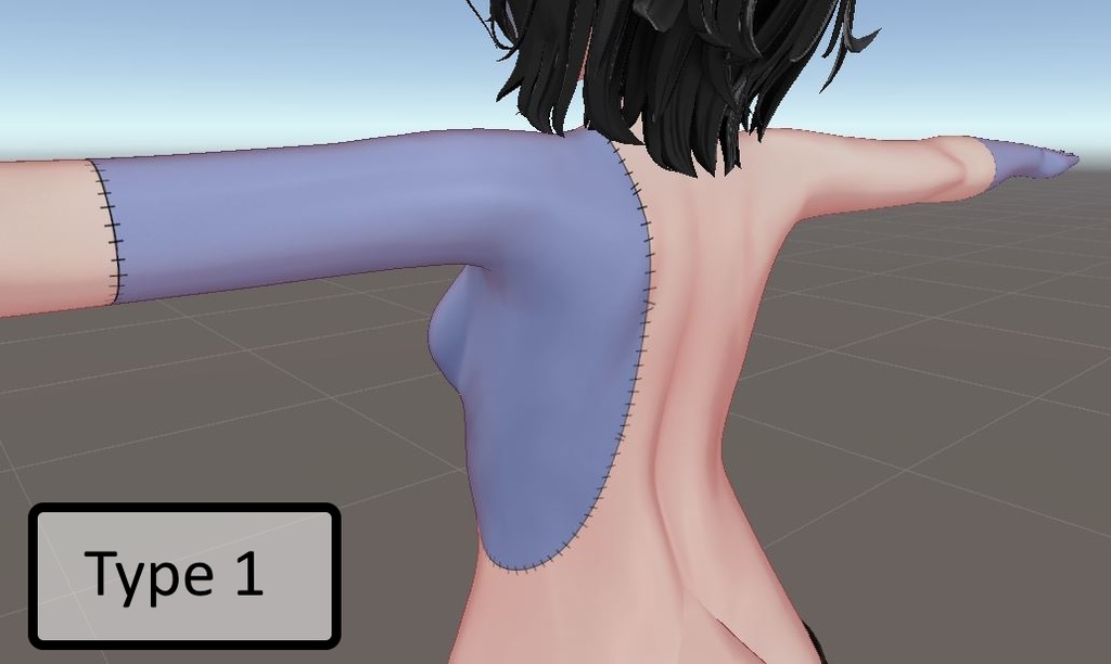 「ウルキ・Uruki」Zombie Skin for Uruki