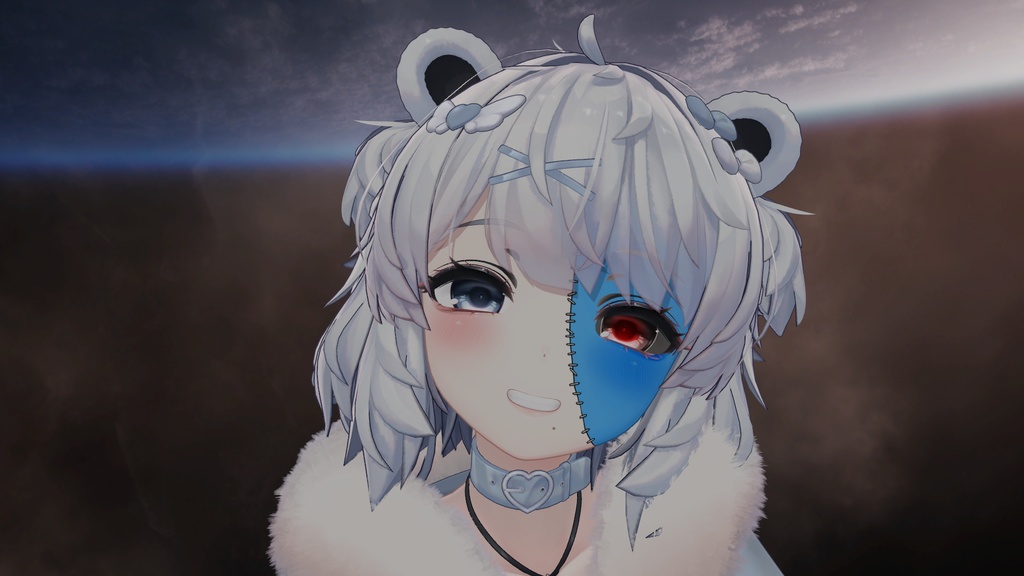 「ひきくまりのクマリ」Zombie Skin for Kumaly