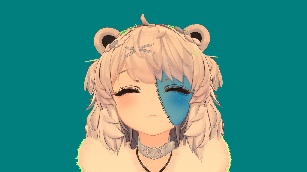 「ひきくまりのクマリ」Zombie Skin for Kumaly