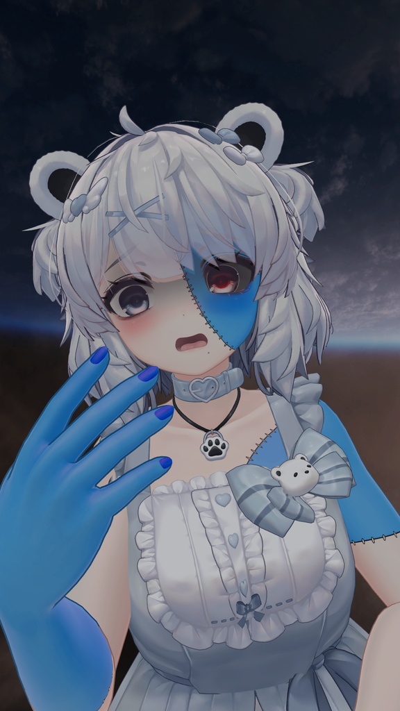 「ひきくまりのクマリ」Zombie Skin for Kumaly