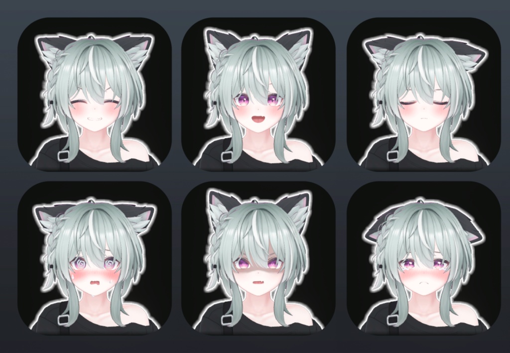 Custom Face Expression for Kirisame 『キリサメ』