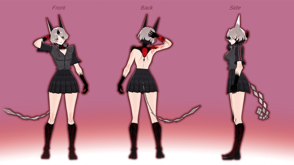 Devil Skin & Face Emotes for SiuSiu
