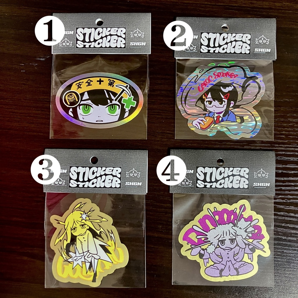 SHGN_STICKER vol.01