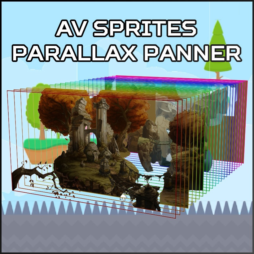 AV Sprites Parallax Panner [Shader]