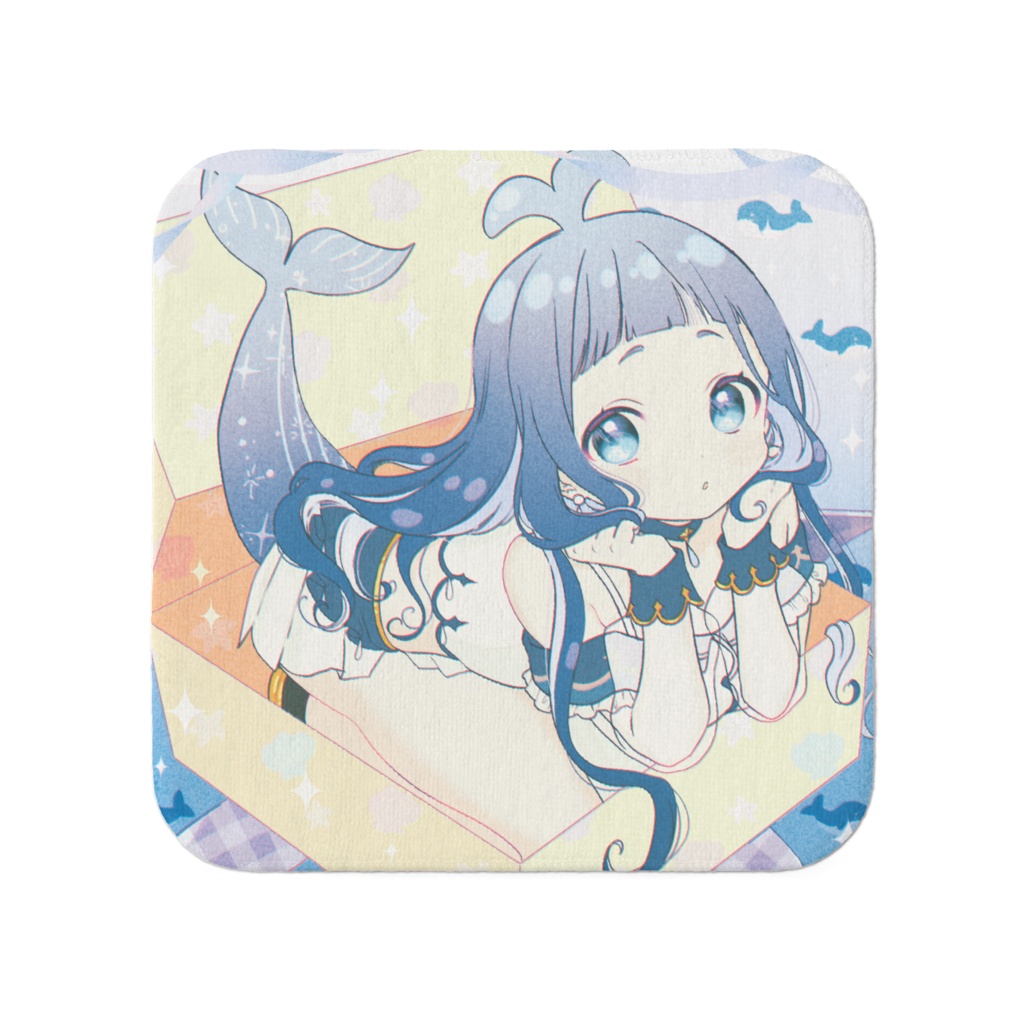 くじら子プレゼントボックスタオル