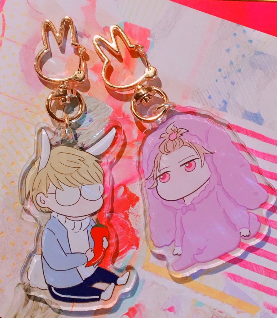 ◇え～すり＊うさたるさんアクキー