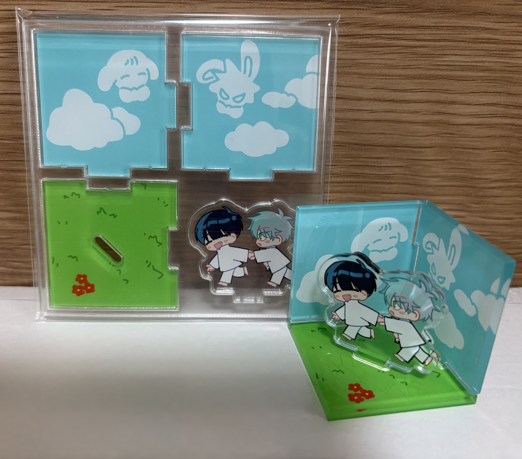 イヴァティル　3面アクリルジオラマ