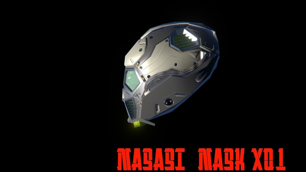 CyberMask =>Masasi_Mask_X01<=