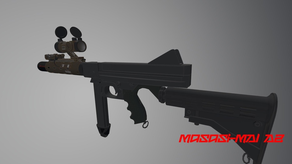 短機関銃 MasazonArmy<Masasi-MA1 A2>