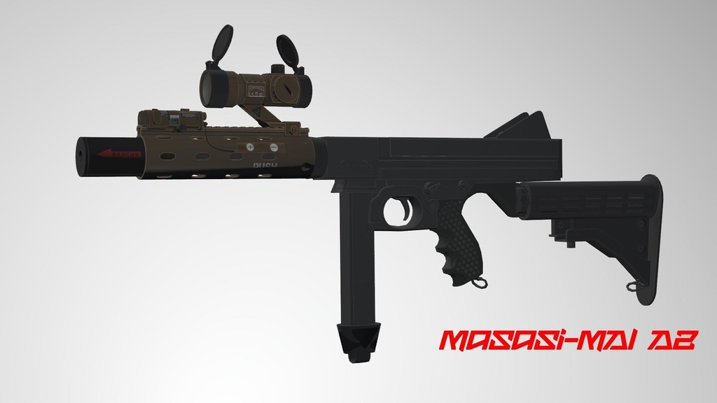 短機関銃 MasazonArmy<Masasi-MA1 A2>