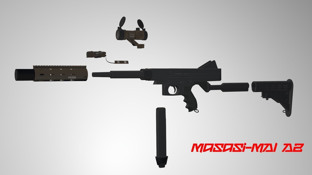 短機関銃 MasazonArmy<Masasi-MA1 A2>