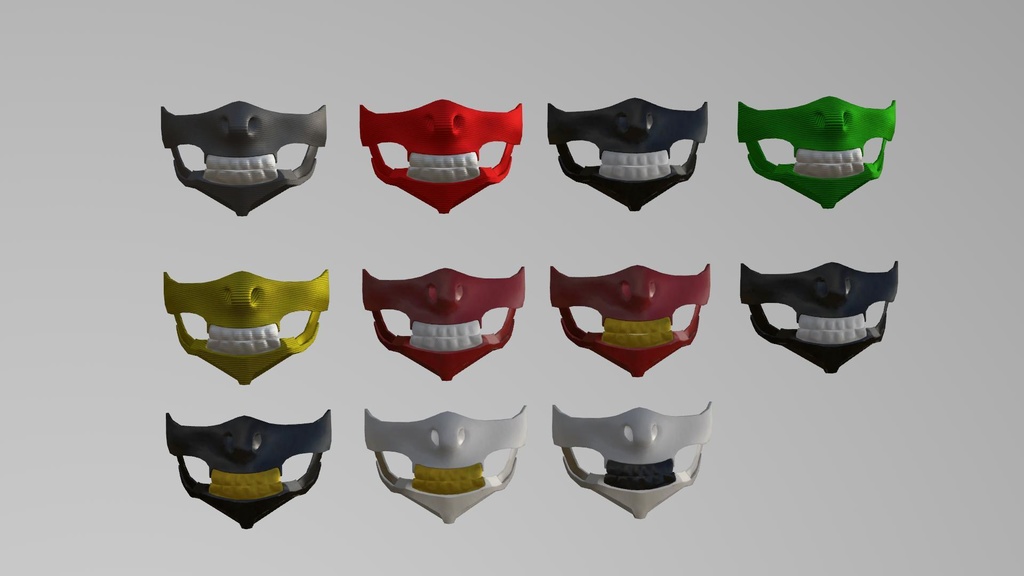 [VRChat想定]SkullMask - Masazon - BOOTH