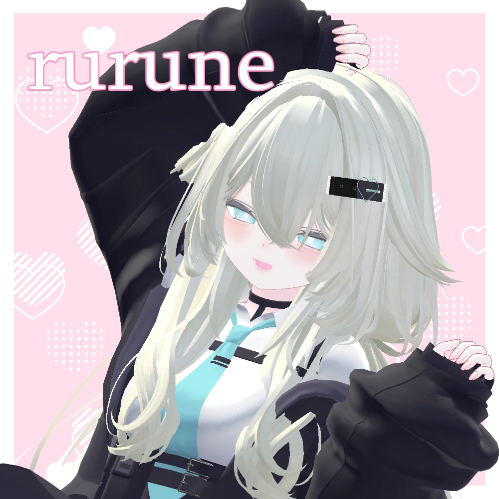 belt hairpin🖤ベルトヘアピン