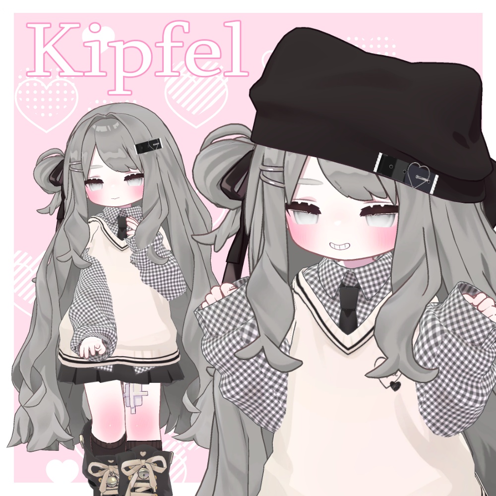 belt hairpin🖤ベルトヘアピン